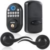VEVOR Fingerprint Door Lock with Level Handles Keyless Entry Door Lock Password