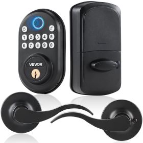 VEVOR Fingerprint Door Lock with Level Handles Keyless Entry Door Lock Password