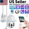 1080P HD WIFI Camera Wireless Outdoor CCTV IP PTZ Smart Home Security IR Cam US