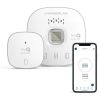 CHAMBERLAIN Smart Garage Control - Wireless Garage Hub and Sensor with Wifi & Bluetooth - Smartphone Controlled, myQ-G0401-ES, White