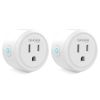 GHome Smart Mini Plug Compatible with Alexa and Google Home, WiFi Smart Outlet Socket Remote Control with Timer Function, Only Supports 2.4GHz Network