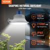 VEVOR LED Barn Light, 100W 11000LM, Ultra Brightness 6000K Daylight, Dusk to Dawn Area Lights, Outdoor Security Flood Lighting, IP65 Waterproof for Ou