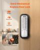 Mechanical Keyless Entry Door Lock 14 Key Mechanical Door Locks Single-Side