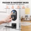 VEVOR Fingerprint Door Lock Keyless Entry Door Lock Password and Key Unlock