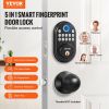 VEVOR Fingerprint Door Lock Keyless Entry Door Lock Password and Key Unlock